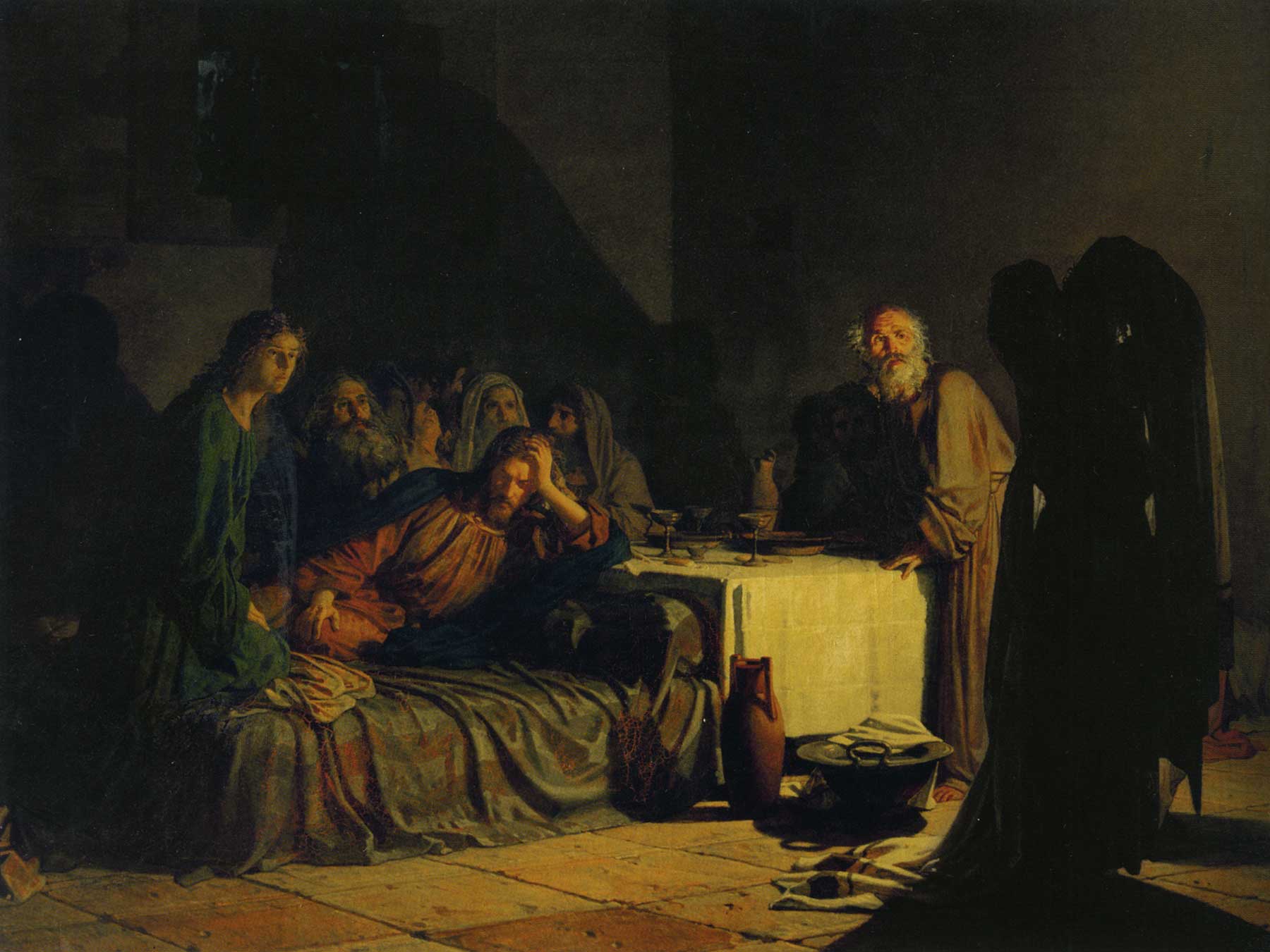 Ge The last supper 1863