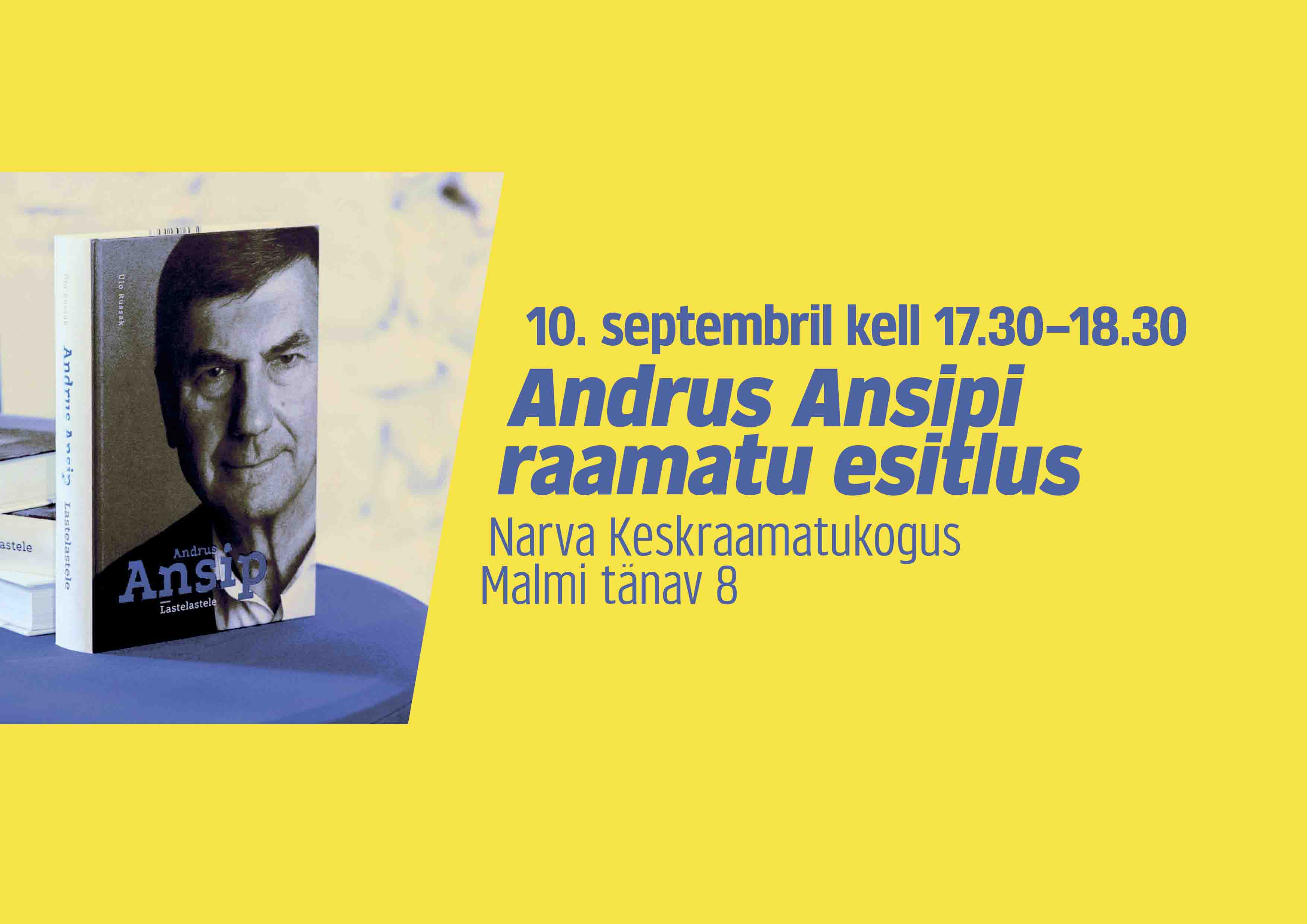 REF AAraamat plakat A4 tuur Narva